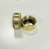 Connecteurs de tuyau d'arrosage de jardin en laiton femelle de 3/4 pouce