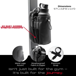 Tùy chỉnh mới nóng thiết kế từ phòng tập thể dục Túi sling Túi chai từ túi cho nam giới - Product Image 5