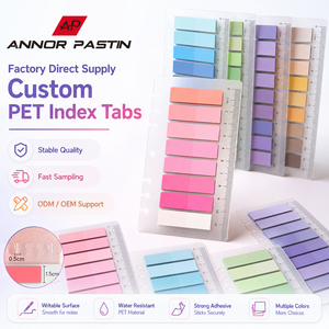Marque-pages autocollants transparents et imperméables AP – Notes adhésives pour <span class=keywords><strong>classer</strong></span> <span class=keywords><strong>les</strong></span> fichiers, marqueurs de classement, autocollants pour agenda - Product Image 5