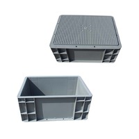 Caisse de rangement en plastique empilable, recyclable, certifiée CE, de haute qualité, à prix abordable, couleurs personnalisables, pour déménagement et stockage, en vente