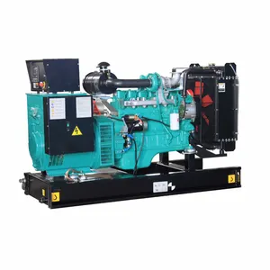 Grupo electrógeno alimentado por motor 6BT5.9-G2 50HZ refrigerado por agua tipo abierto trifásico generador diésel de 100 kVA