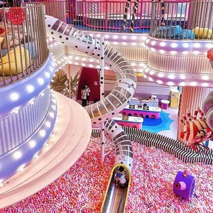 Parc d'attractions intérieur pour enfants à usage commercial en centre commercial, équipement de jeux pour enfants, château gonflable - Product Image 5
