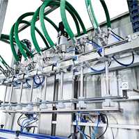 Machine de remplissage automatique de liquides et de pâtes à haute viscosité, conforme aux normes CE et GMP, pour shampoing, lessive et gel – Prix usine