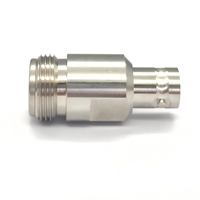 Adaptateur coaxial RF N/BNC-KKG, connecteur N femelle vers BNC femelle 50Ω, haute fréquence, faible VSWR, équipement de communication