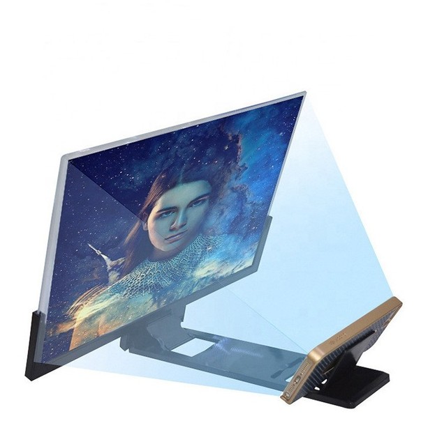 14 Inch Foldable hd Tv Video Table Mobile Phone Screen Magnifier for Enlarged Screen 3D Smart Mobile Phone Magnifier