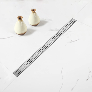 Drenaje de piso lineal de acero inoxidable 304 de 36 pulgadas Neodrain, de gran venta, con inserto para azulejos y brida, diseño moderno para baño - Product Image 3