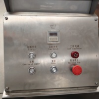 Machine de blanchiment de poulet rôti parallèle carré en nid d'abeille