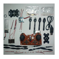 Adolescents étudiants formation modèle d'avion formation avion télécommandé bricolage assemblé quadrirotor