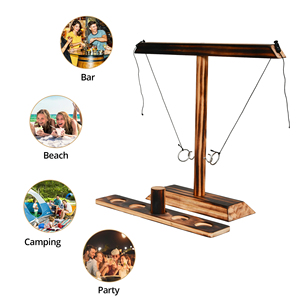 Trẻ Em Của Chơi Bàn Vui Vẻ Vòng Toss Trò Chơi Ngắn Thang Bó Lớn Bằng Gỗ Vòng Toss Cho Người Lớn Trẻ Em Cho Phòng Khách Phòng Tắm - Product Image 3