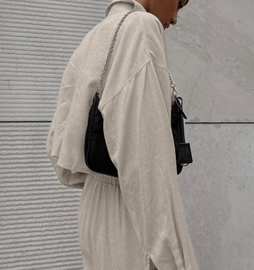 Runwaylover 2688短款上衣和宽松休闲裤套装 - Product Image 4