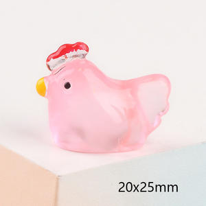 Three-dimensional Cute Tit DIY Dark Glowing Resin Ornament Miniature Hanging Jewelry <b>Acrylic</b> <b>Plastic</b> <b>Lucite</b> <b>Beads</b> Amulet - Product Image 6