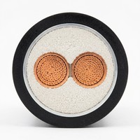 Câble électrique flexible isolé minéral résistant au feu BBTRZ en cuivre à 2 conducteurs avec gaine LSOH, alimentation industrielle IEC 0,6/1 kV