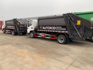 משאית אשפה עירונית דיזל 4x2 עם תיבת הילוכים ידנית ומדחס לאיסוף פסולת יעיל - Product Image 3