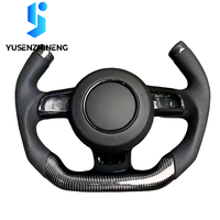 Volant de voiture en fibre de carbone OEM pour Audi A4 B9, A5 B8, Q3, A3, S5 B8.5, S3, A6 C7, S4 B9, Q2, A7, S4, A3, R8 8Y, C8, Q5, SQ5, A8 D3, D4, RS, S7