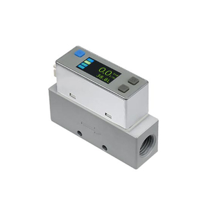 Mini medidor de flujo de Gas <span class=keywords><strong>Digital</strong></span> serie 1-5V señal de salida Sensor de masa de aire para nitrógeno dióxido de carbono argón Gas OEM personalizable - Product Image 1