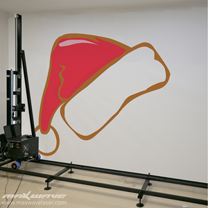 2024 New sàn tường máy in với bánh xe đường ray Thủ Trưởng gấp đôi-in-1 sàn tường máy in cmykw UV mực - Product Image 3