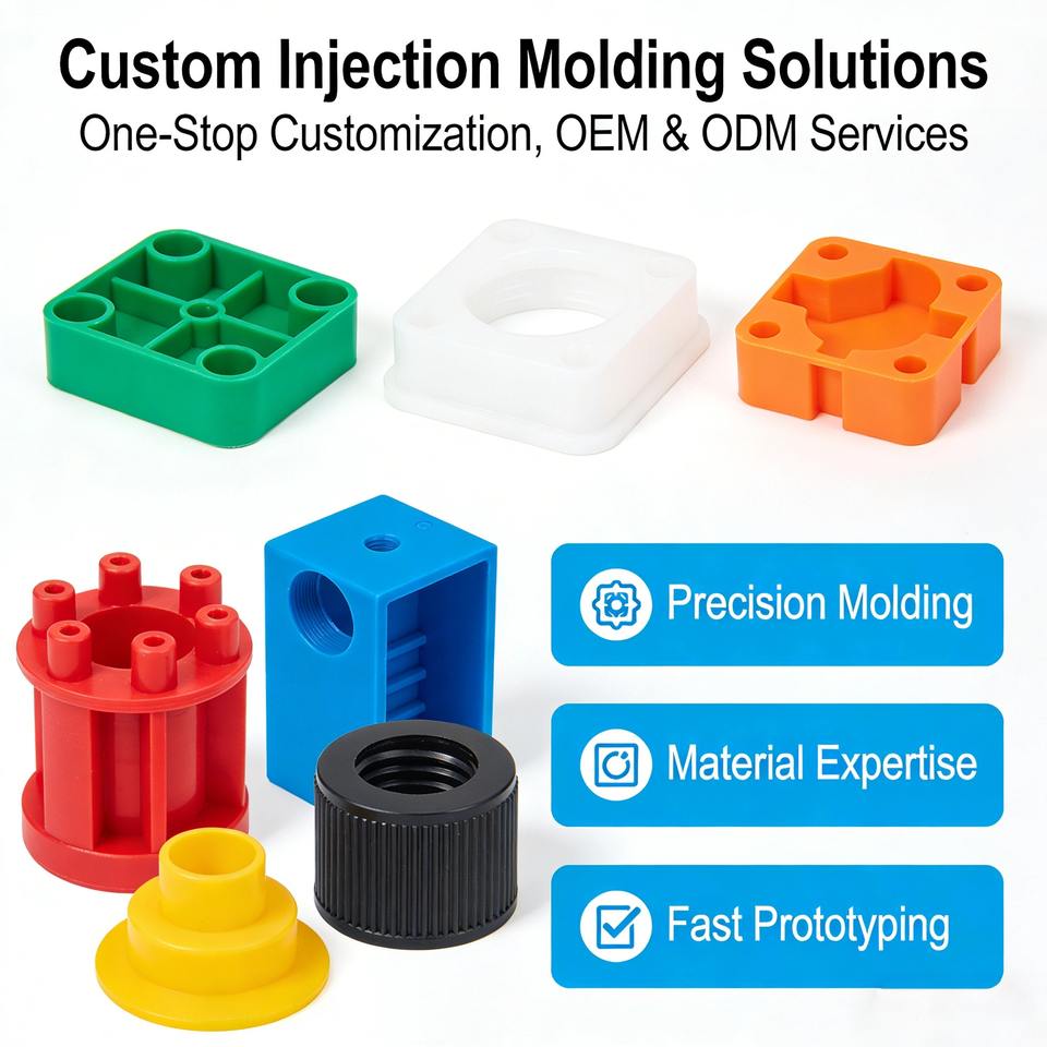 ABS Injection Molding Plastic Manufacture of Pp Pa Abs Tpe Tpu Parts ...