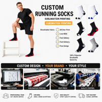 Chaussettes de football montantes robustes en tricot, antidérapantes, respirantes, à séchage rapide, en Spandex/Nylon/Coton, avec bout et talon renforcés