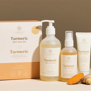 Lanthome classico profumo di zenzero curcuma 200ml Set per la cura della pelle tè verde vitamina E lozione detergente sapone per la famiglia Kit per la cura del viso - Product Image 1