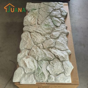 Pannello in Pietra PU <span class=keywords><strong>per</strong></span> <span class=keywords><strong>Esterni</strong></span>, Rivestimento in Finta Pietra Leggero, Approvato SGS, <span class=keywords><strong>per</strong></span> Decorazione Murale Esterna - Product Image 1