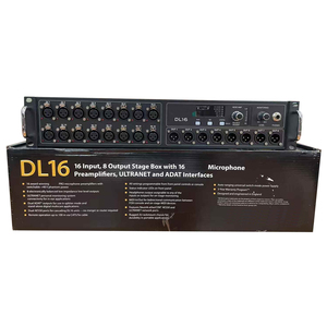 Dl16 kỹ thuật số trộn giai đoạn hộp 16 đầu vào, 8 đầu ra với 16 Microphone tiền khuếch đại, ultranet và ADAT giao diện - Product Image 2