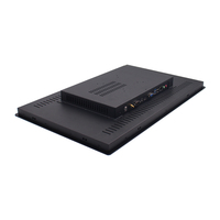 21 pouces intégré mural cadre ouvert industriel tout en un ordinateur capacitif résistif écran tactile panneau Pc Ip65
