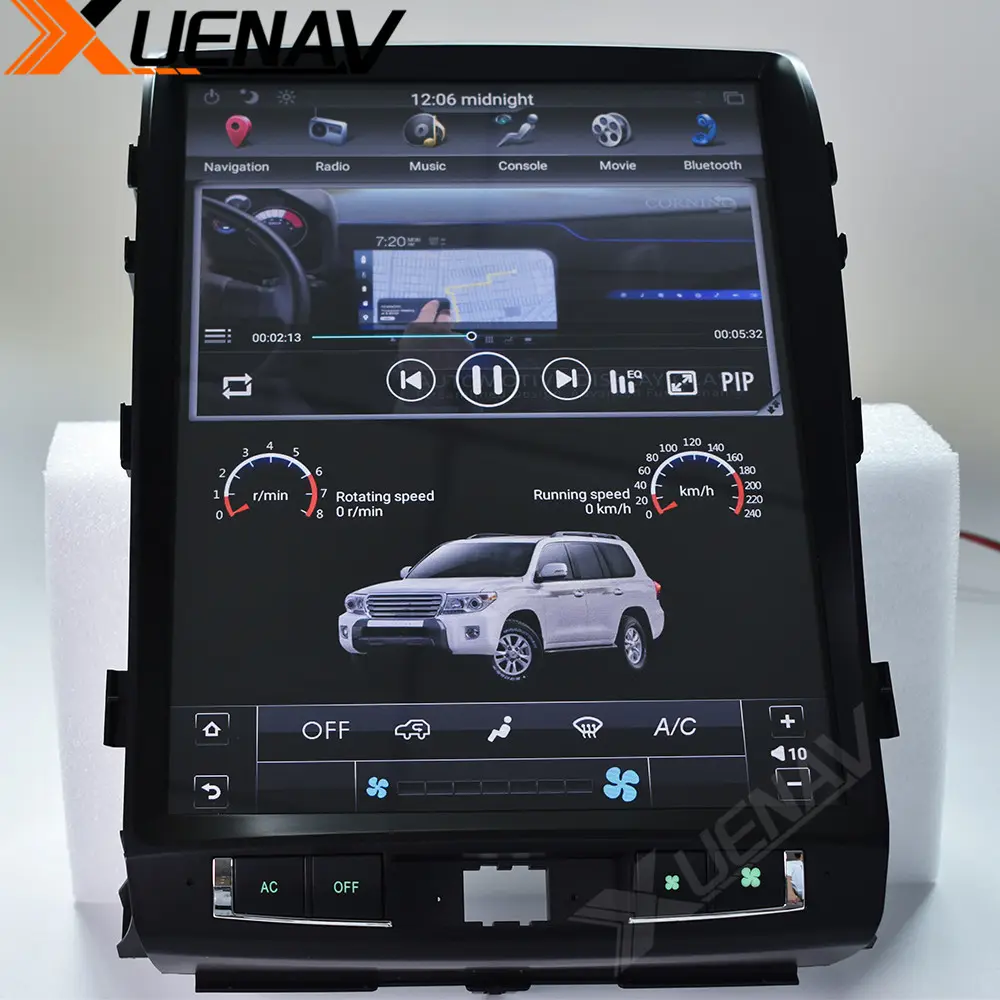 Car radio 2din android multimedia DVD player FOR TOYOTA Land Cruiser 2007-2015 multimedia GPS navigation autoradio receiver