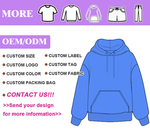 <span class=keywords><strong>Felpa</strong></span> con Collo Alto in <span class=keywords><strong>Cotone</strong></span> Pesante di Alta Qualità, Personalizzabile con Ricamo, Spalle Scese, Oversize, Felpe con Cappuccio da <span class=keywords><strong>Uomo</strong></span> - Product Image 6