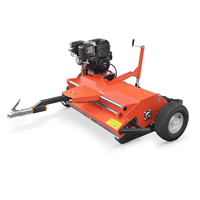 Tondeuse à gazon tractable à moteur à essence ATVE, tondeuse à fléaux pour quad/UTV, directement de l'usine
