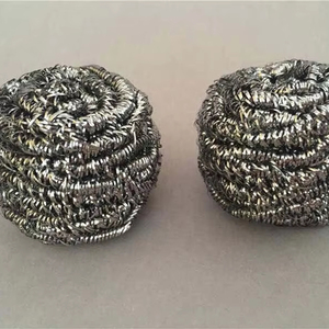 Estropajo de acero inoxidable a precio de fábrica, Bola de limpieza de cocina, depurador de platos en embalaje de peso personalizado - Product Image 1