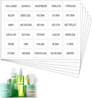 Étiquettes personnalisées de haute qualité, imperméables, imprimées numériquement, pour bouteilles de shampoing, étiquettes pour lotions corporelles