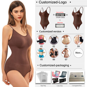 Faja Moldeadora de Cuerpo Completo para Mujer al por Mayor, Control de Abdomen, Sin Espalda, Escote Pronunciado, Sin Costuras, Tipo Bodysuit - Product Image 6