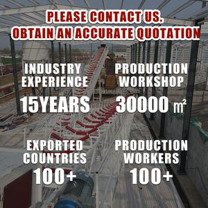 Tahıl silosu ve çimento fabrikası lojistik konveyör bant sistemi için modüler endüstriyel konveyör bant - Product Image 4