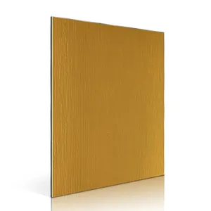 Lửa sóng lõi ánh sáng phản ánh gỗ Veneer kháng nhôm Composite Panel cho trần hạt