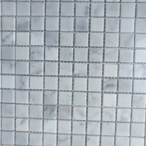 Mosaïque de carreaux de Carrare <span class=keywords><strong>italienne</strong></span> blanche petit <span class=keywords><strong>sol</strong></span> en marbre carré salle de <span class=keywords><strong>douche</strong></span> d'hôtel carreaux marbres - Product Image 6