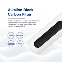 Terbaru Manual multi-tahap terbalik pemurni air Osmosis rumah tangga Alkaline TDS Filter Cartridge untuk RV untuk memurnikan air
