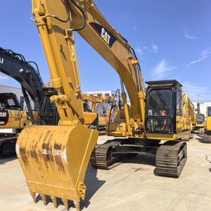 Excavatrice sur chenilles CAT 320C d'occasion, excavatrice hydraulique Caterpillar de 20 tonnes pour la construction et les travaux de terrassement - Product Image 1