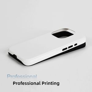 <span class=keywords><strong>Cover</strong></span> per telefono 2 in 1 3D per sublimazione, rivestita, per <span class=keywords><strong>iPhone</strong></span> 17 16 15 14 13 12 Pro Max Plus, stampa fotografica a trasferimento termico, <span class=keywords><strong>cover</strong></span> vuote - Product Image 3