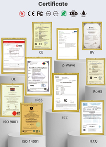 Locstar Custom Security Electronic Waterproof Outdoor Digital TTlock Tuya Wifi <strong>Fingerprint</strong> Aluminum Sliding Smart Slim <strong>Door</strong> Lock - Product Image 6