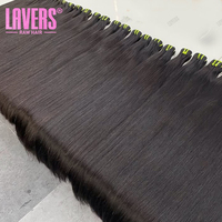 Fournisseurs de mèches de cheveux indiens bruts en gros, mèches de cheveux vierges alignées sur les cuticules, tissage, extensions de cheveux humains bon marché à double trame