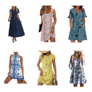 Nouveaux ensembles de vêtements d'été en coton de haute qualité pour femmes adultes, assortiment de bas et de costumes, en gros du Guangdong, en ballots en vrac - Product Image 2