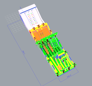 Parque de Obstáculos Inflable de Coco para Niños, Alquiler para Fiestas, Gran Parque Temático Inflable para Niños, Juegos al Aire Libre - Product Image 1