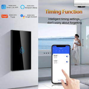 Máy Nước Nóng Chuyển Đổi 20A 4000W Cảm Ứng Bảng Điều Chỉnh Chúng Tôi AU Tiêu Chuẩn Cuộc Sống Thông Minh Ứng Dụng Điều Khiển Từ Xa Tường Thiết Bị Chuyển Mạch Cho Tự Động Hóa Nhà - Product Image 6