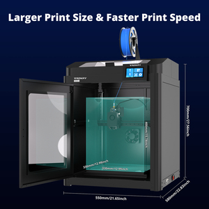 Impresora 3D Digital FDM TRONXY VEHO 3A, Nueva, de Alta Temperatura, con Conectividad USB, Tamaño Industrial, para Impresión 3D - Product Image 2