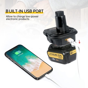 Adaptador de Batería DM18D Compatible con Baterías de Iones de Litio <span class=keywords><strong>Dewalt</strong></span> Milwaukee de <span class=keywords><strong>18V</strong></span> DCB200, Convierte a Baterías de NiCad XRP de <span class=keywords><strong>18V</strong></span> <span class=keywords><strong>DC9096</strong></span> - Product Image 3