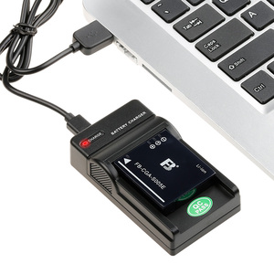 Personalizzazione caricabatteria fotocamera CGA S005E lx1 lx2 lx3 fx07 fx100 fx50 USB caricabatterie interfaccia USB - Product Image 1