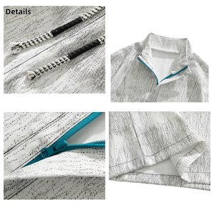 Ensemble Homme Personnalisé Urban Nomad, Haut Vintage Oversize à Col Montant Demi-Zip et Short Sportif, Tenue Coordonnée Streetwear d'Été - Product Image 2