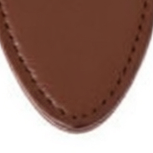 Custodia triangolare in pelle con clip per occhiali 8x5,7 cm per riporre gli occhiali, stile semplice, materiale morbido - Product Image 5