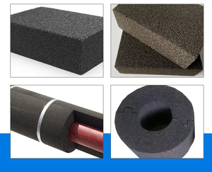 Matériau d'isolation en verre écologique, <span class=keywords><strong>tube</strong></span> en verre mousse noir industriel - Product Image 5