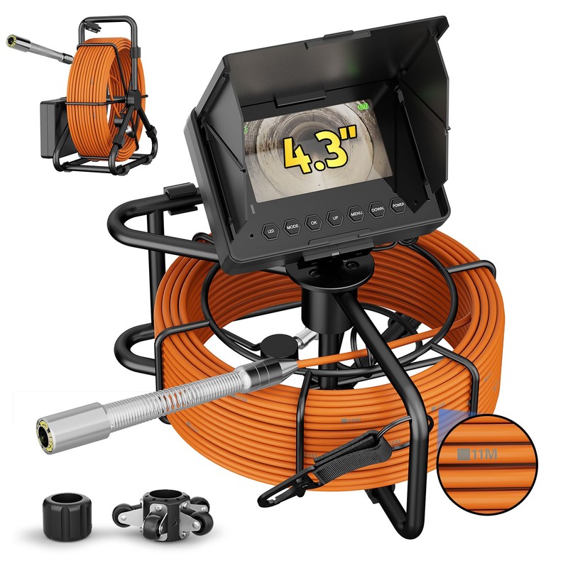 30M Sewer Pipe Inspection Video Camera